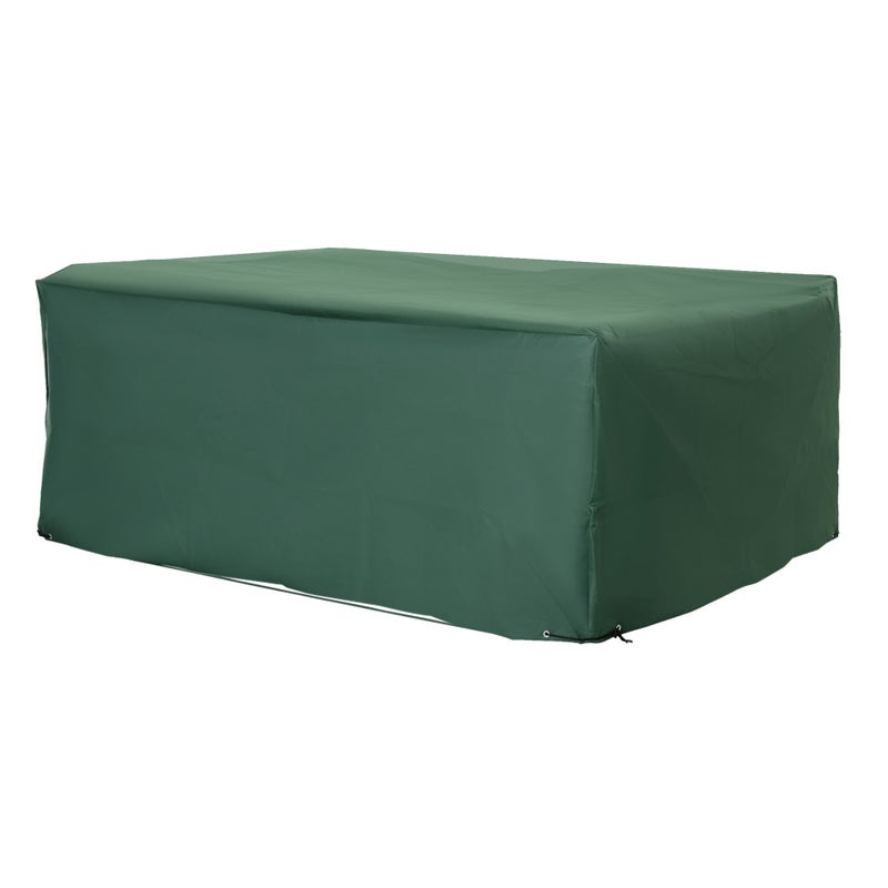 Pokrowiec na meble ogrodowe 600D Oxford wodoodporny 210x140x80 cm zielony