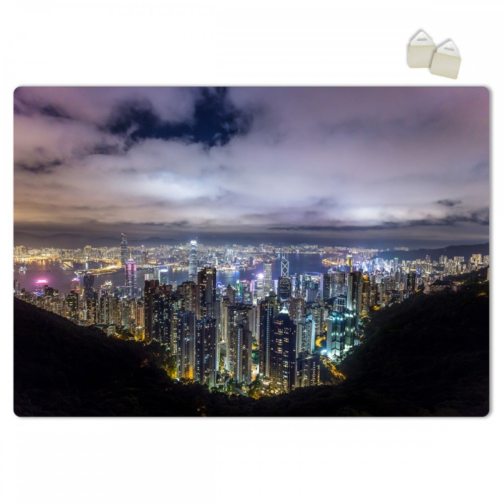 HONG KONG - PLAKAT Forex z ekspandowanego PVC o grubości 3 mm - 100x70 cm