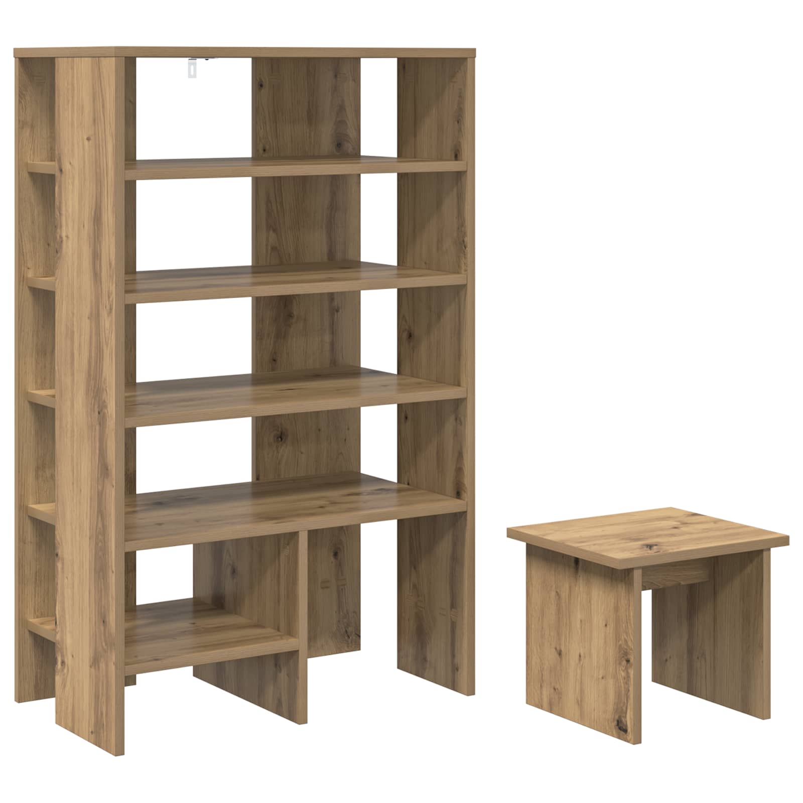 Szafka na buty 2 szt. 62 x 35 x 100 cm Drewno inżynieryjne
