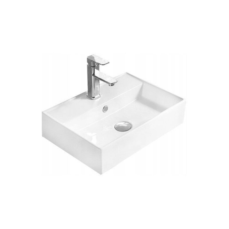 Mexen Blanca umywalka nablatowa 56 x 38 cm, biała - 21105600