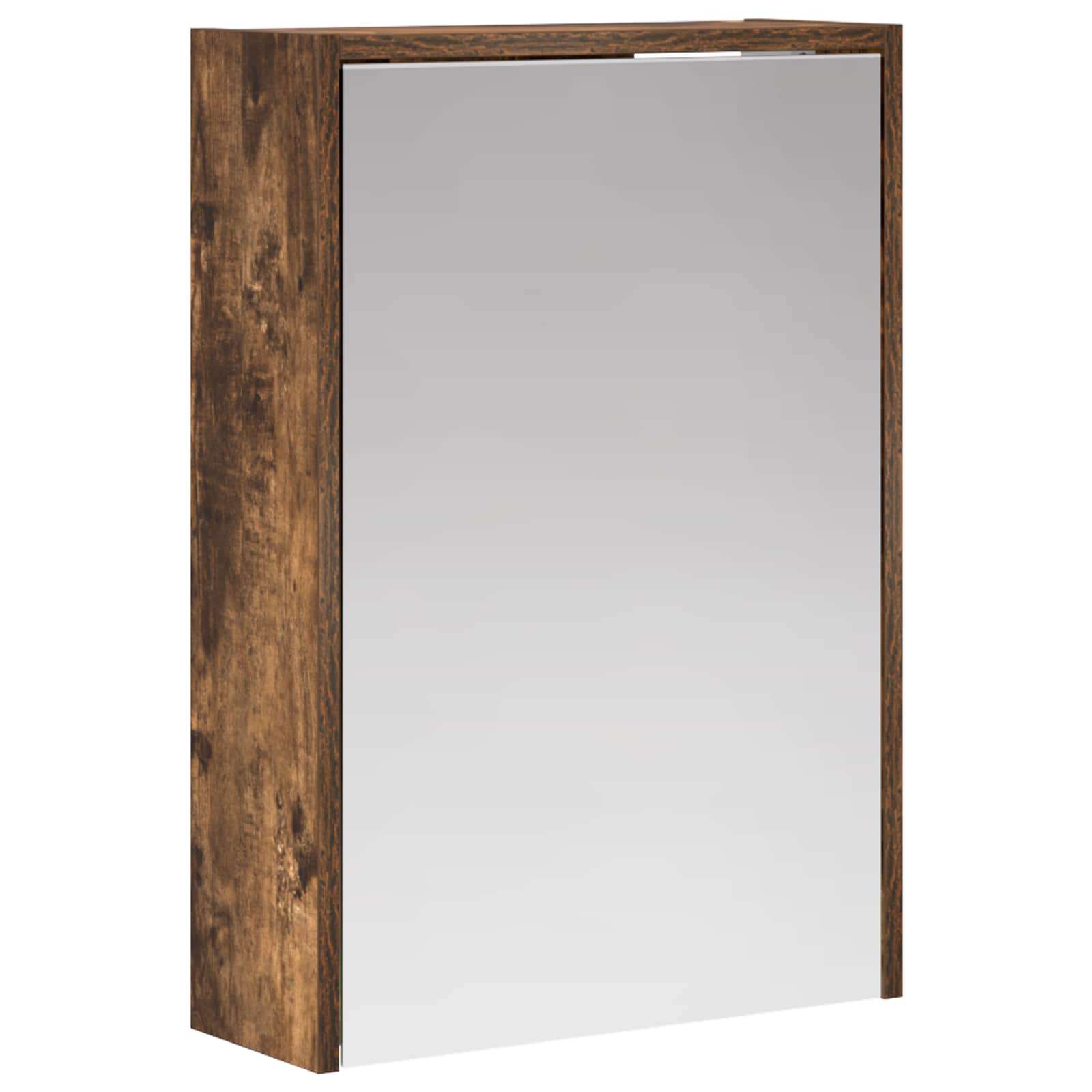 Szafka z lustrem do łazienki Dąb wędzony 43 x 16 x 62.5 cm