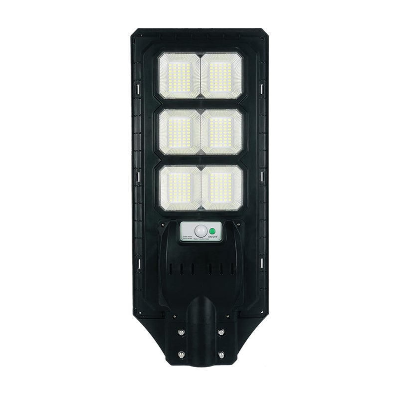 Lampa LED solarna uliczna 300W 62cm IP65 6000K 4200lm czujnik zmierzchu ruchu PIR pilot MasterLED
