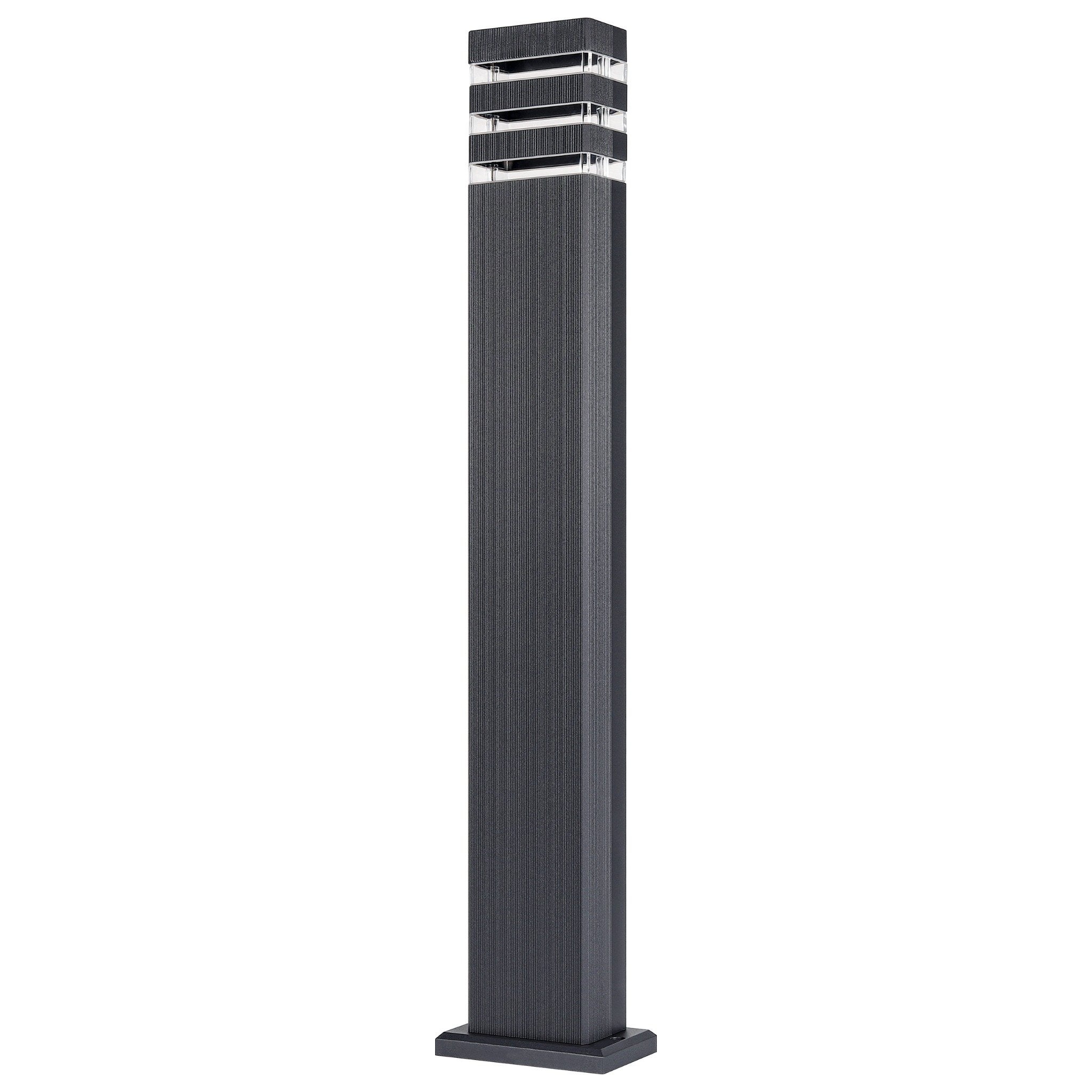 Lampa ogrodowa słupek GU10 LED Malibu 80cm IP44 na zewnątrz wysoka stojąca antracytowa MasterLED