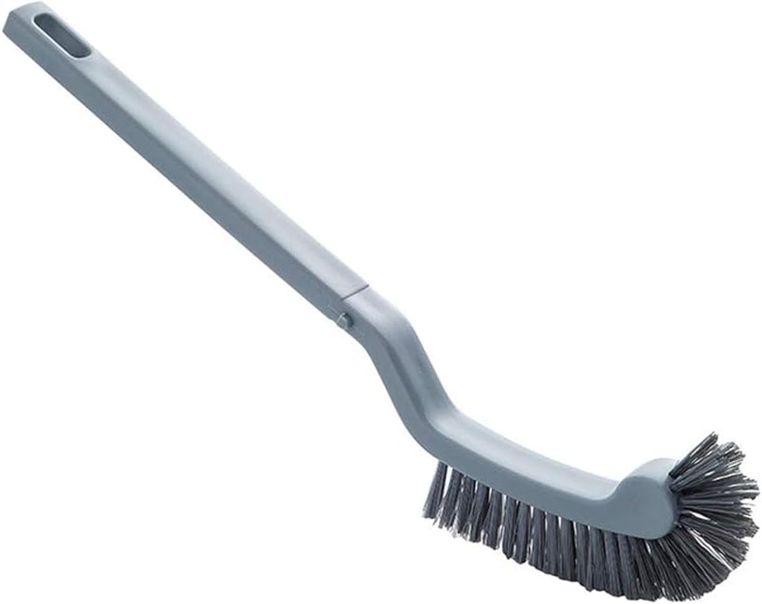 Długa plastikowa szczotka do toalety, zakrzywiona i kątowa szczotka do czyszczenia toalety, szczotka do głębokiego czyszczenia toalety, do sprzątania