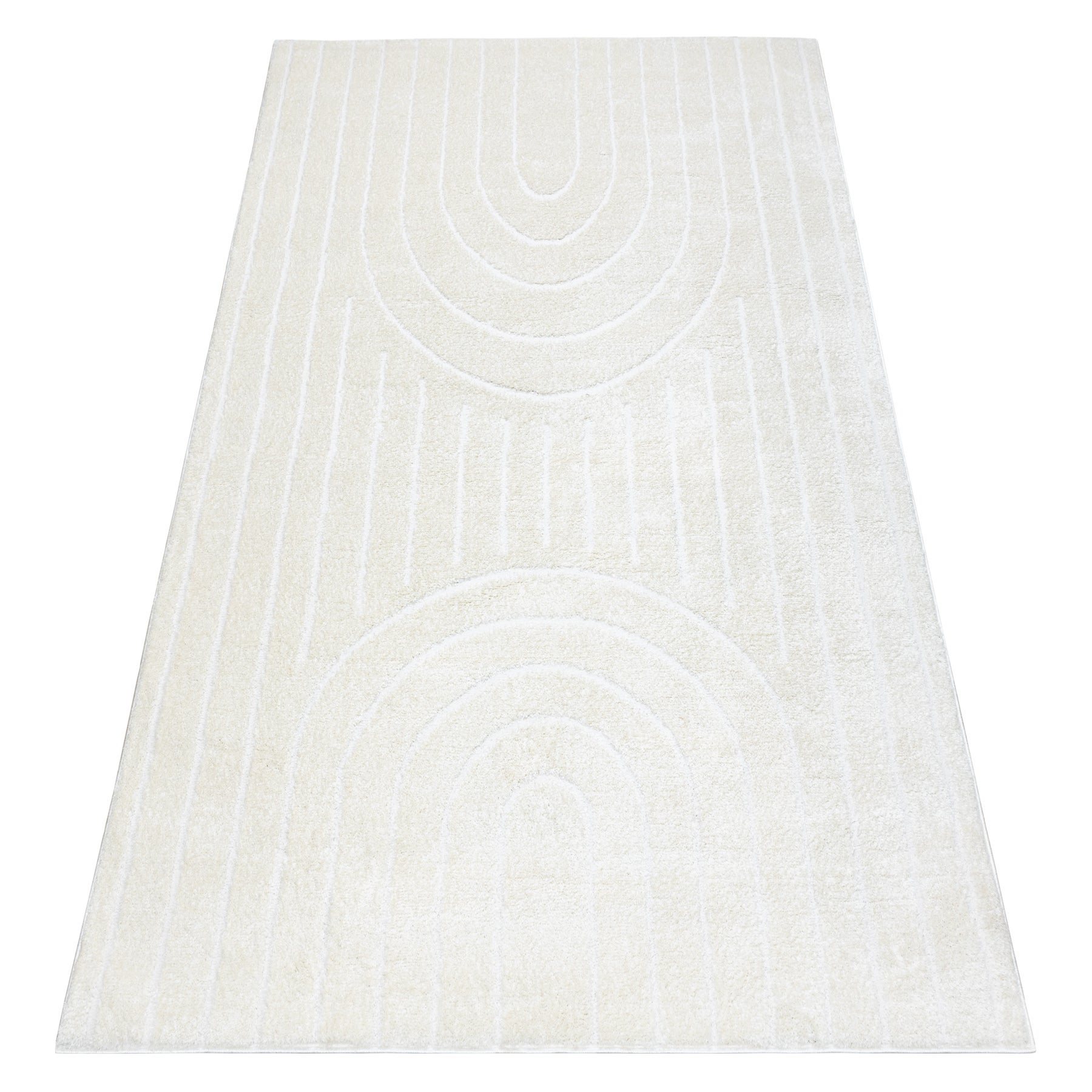Dywan MODE 8494 geometryczny krem 180x270 cm