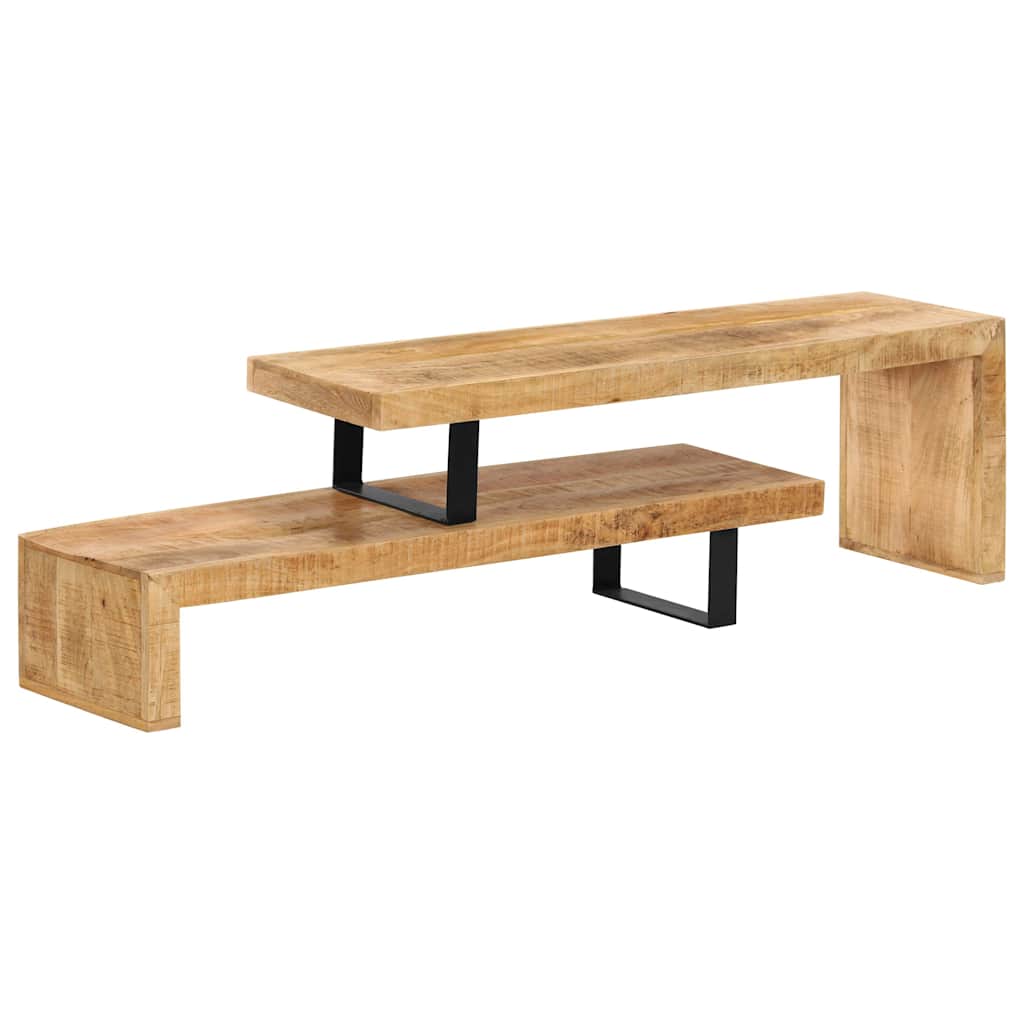 Stojak na telewizor VidaXL z drewna mango 112 x 30 x 40 cm