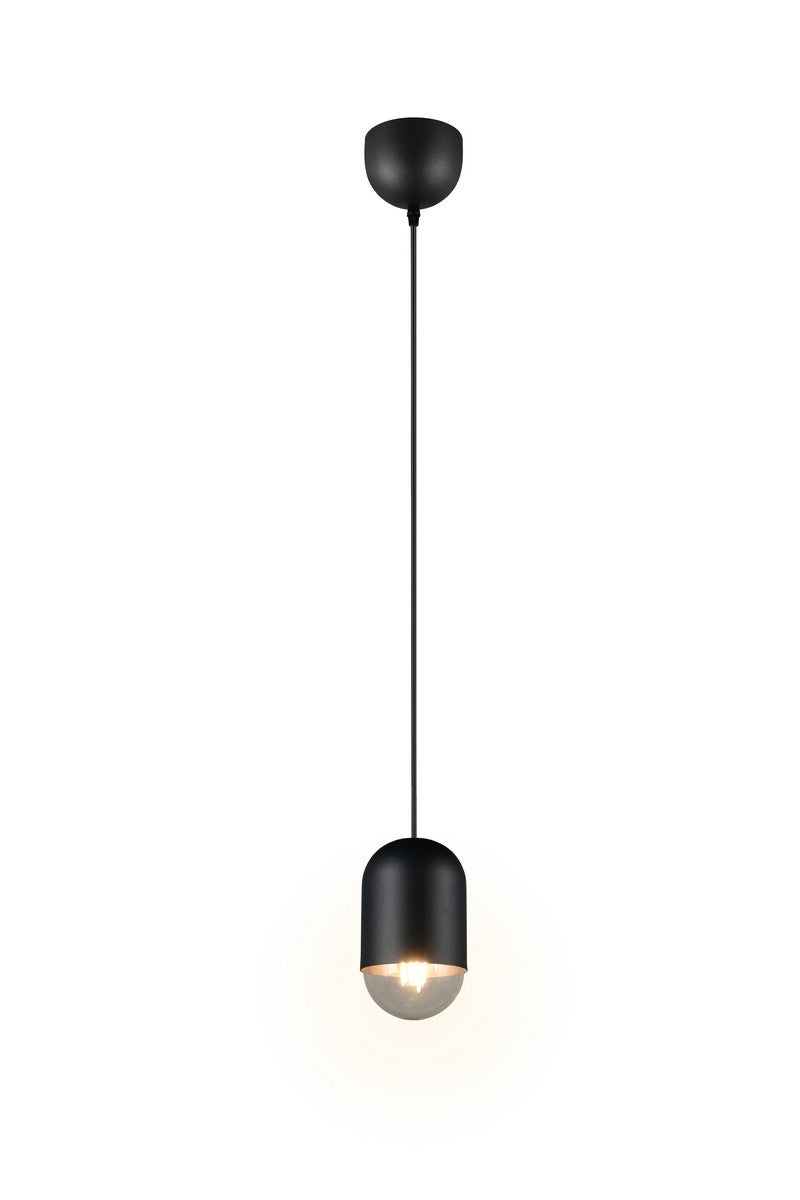 Lampa wisząca NARA czarny 1xE27x15W metal wym:150x10x10cm IP20 RL