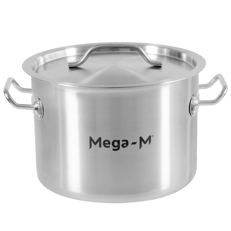Garnek z pokrywką Mega-M Standard 14L stal nierdzewna śr. 30 cm Indukcja