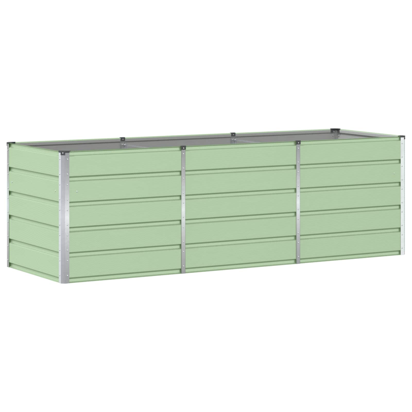 Donica Zielony 240 x 80 x 75 cm Stal
