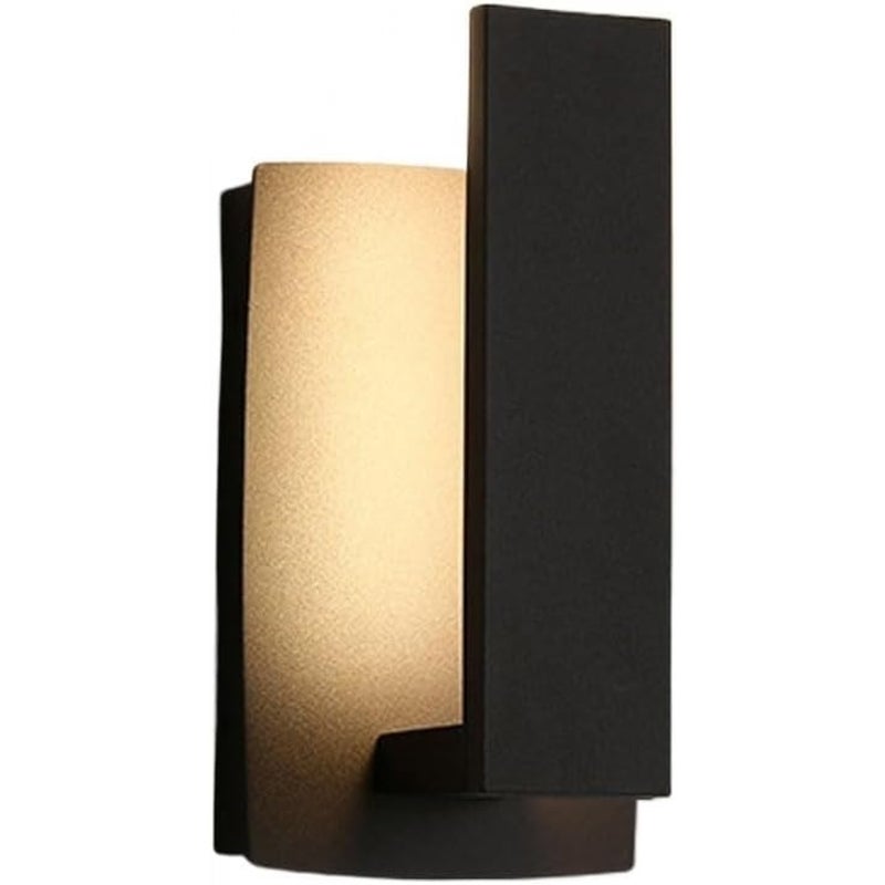Nowoczesna lampa ścienna, lampa ścienna LED do przedpokoju, łazienki, schodów (czarna)