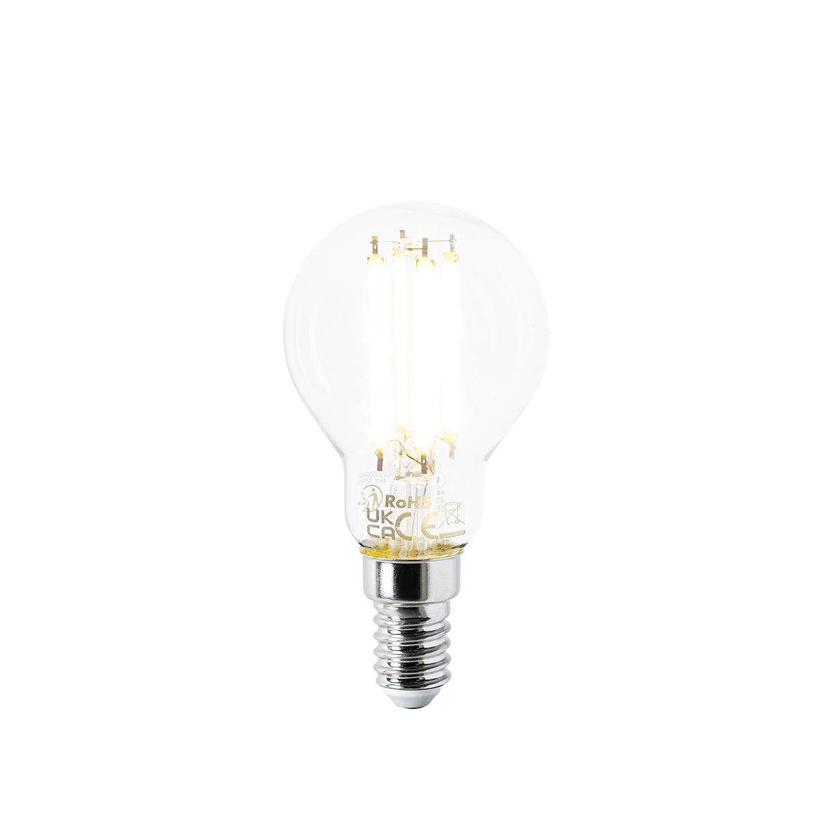 Żarówka LED E14 P45 przezroczysta 2,2W 470lm 2700K