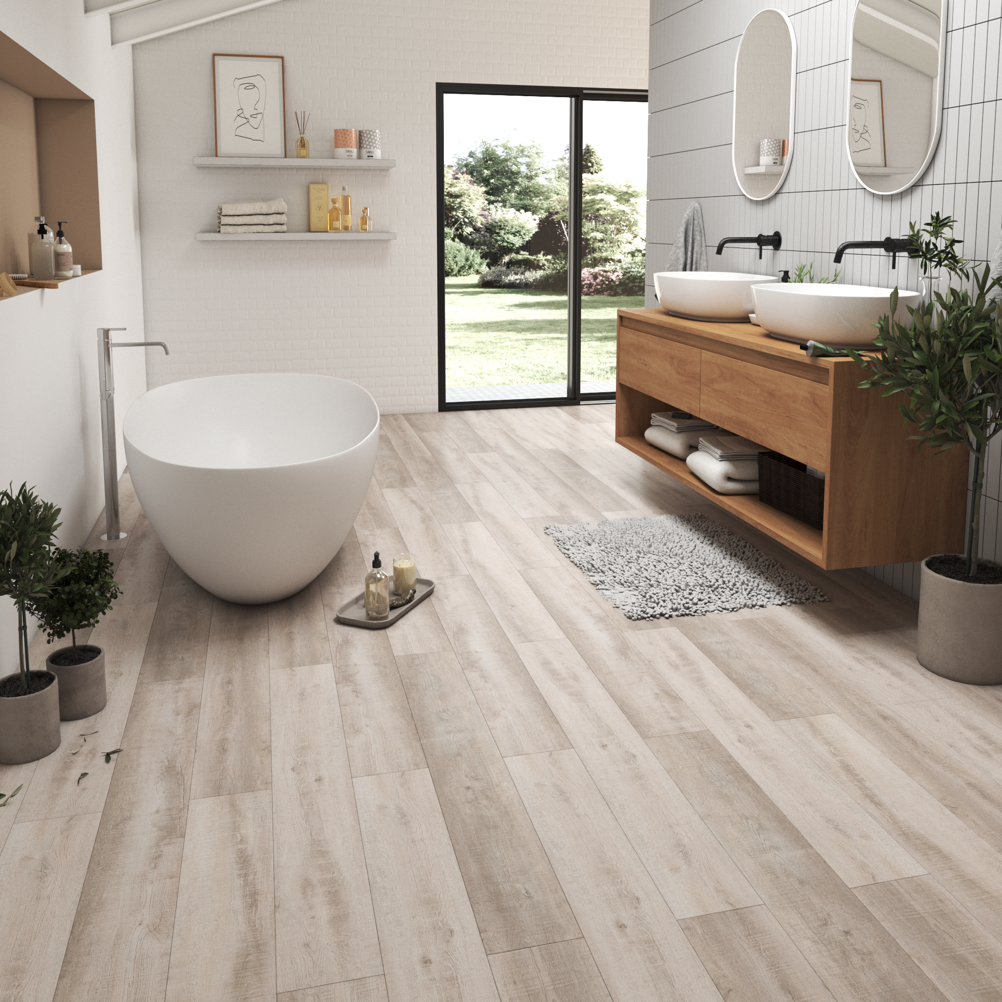 Winyl SPC klik Blarny efekt naturalnego drewna GR120 ARTENS
