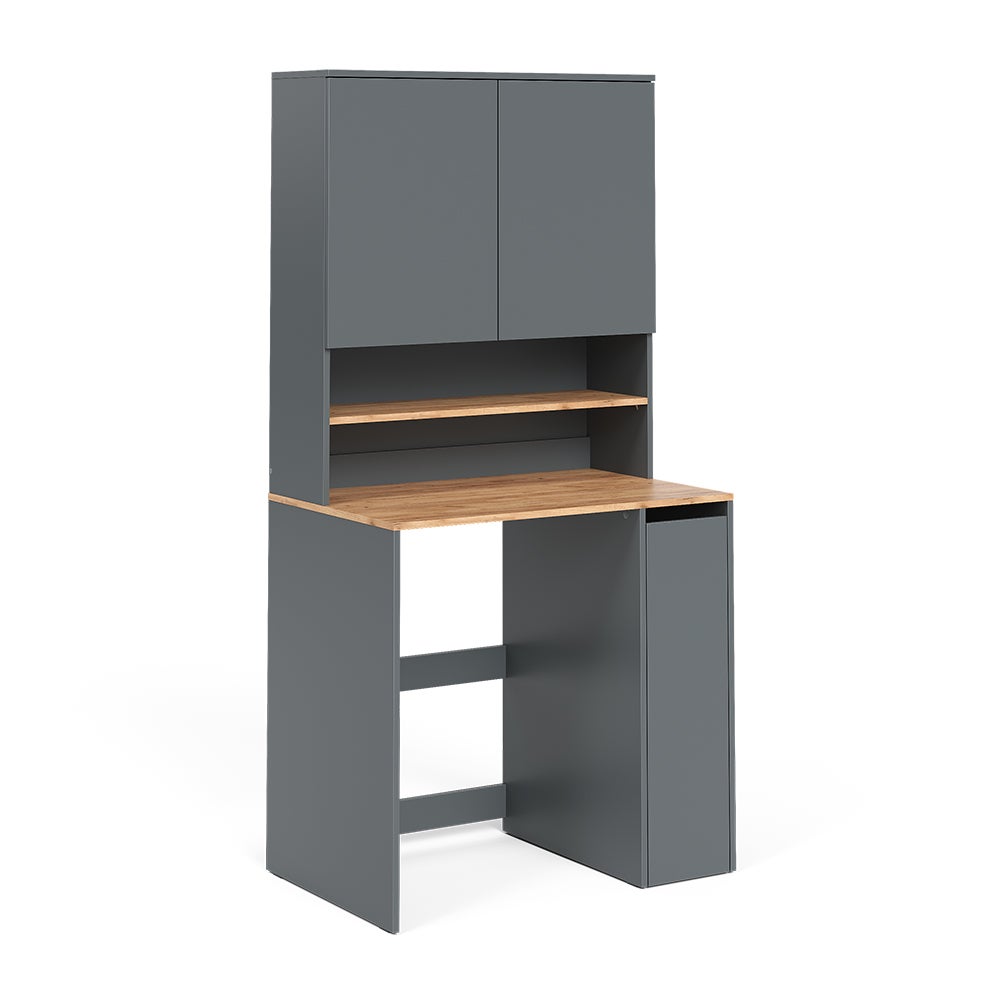 Vicco szafka na pralkę Viktor, Antracyt/Dąb goldkraft, 93.6 x 88.2 cm 2 części z półką