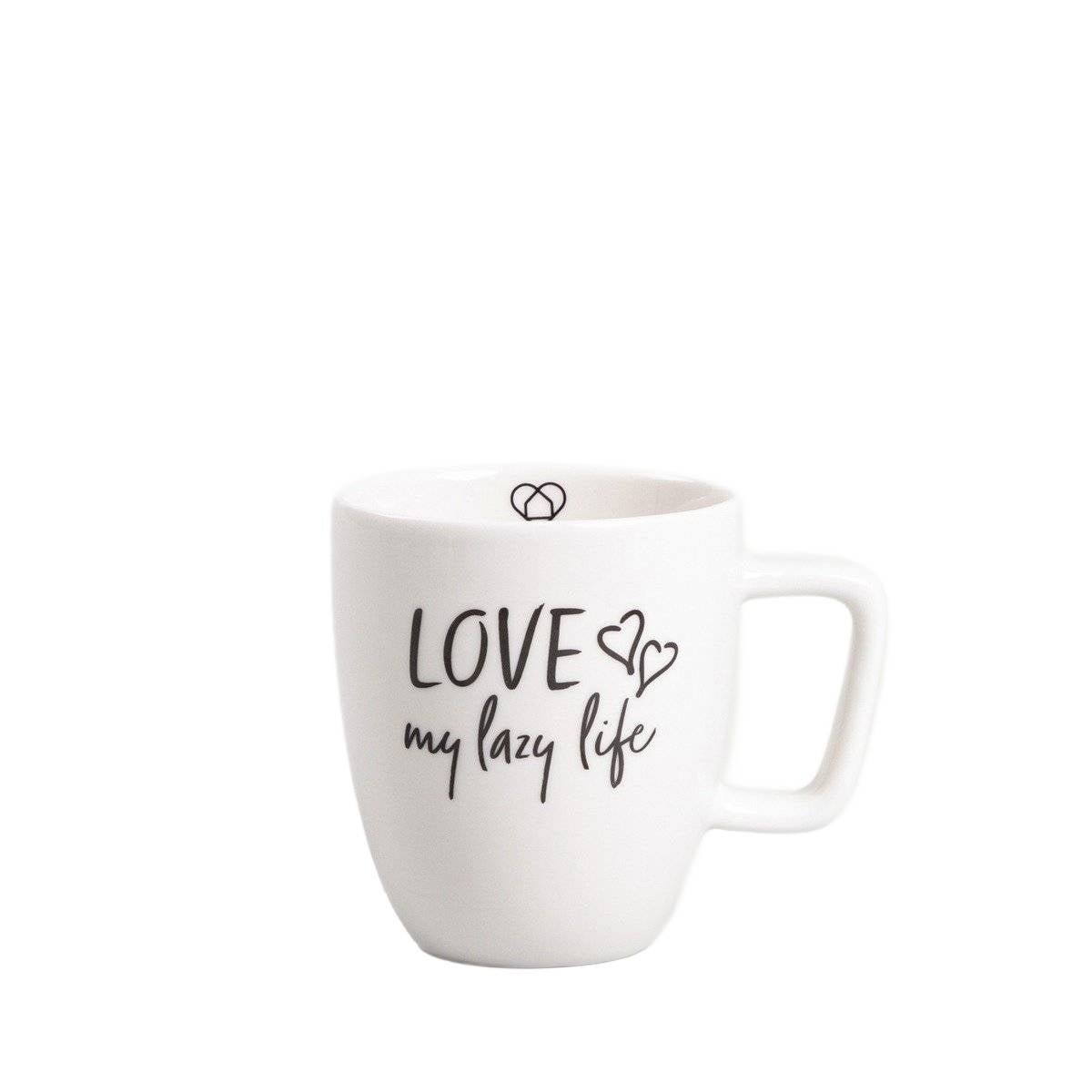 Kubek GAVON love kremowy 0,25 l HOMLA