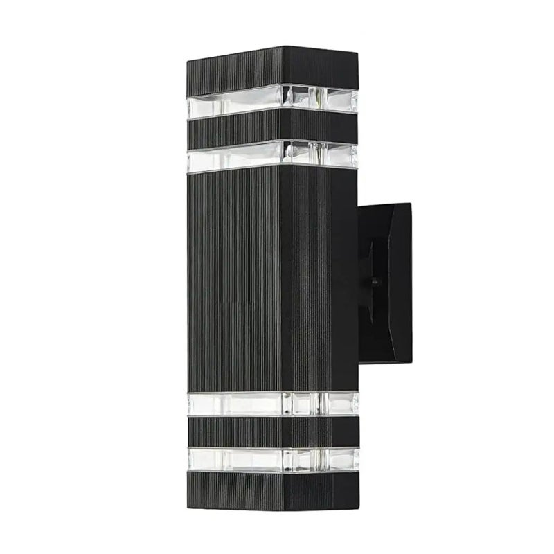 Lampa zewnętrzna IP65, E27, 10W, ganek/ogród, wodoodporna, ścienna