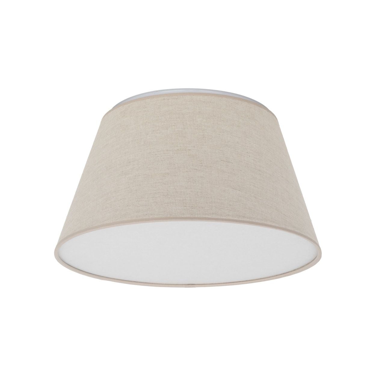 Lampa sufitowa TK Lighting FORMO len 2xE27 beżowa/biała 38x38x20 cm 1 szt.
