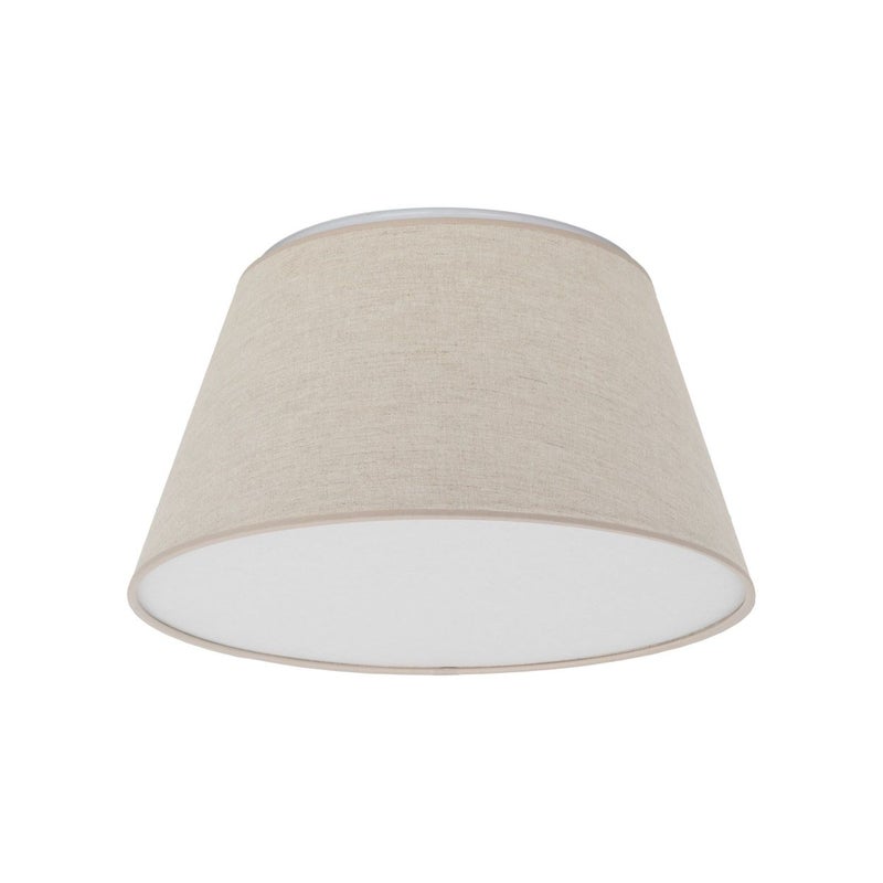 Lampa sufitowa TK Lighting FORMO len 2xE27 beżowa/biała 38x38x20 cm 1 szt.