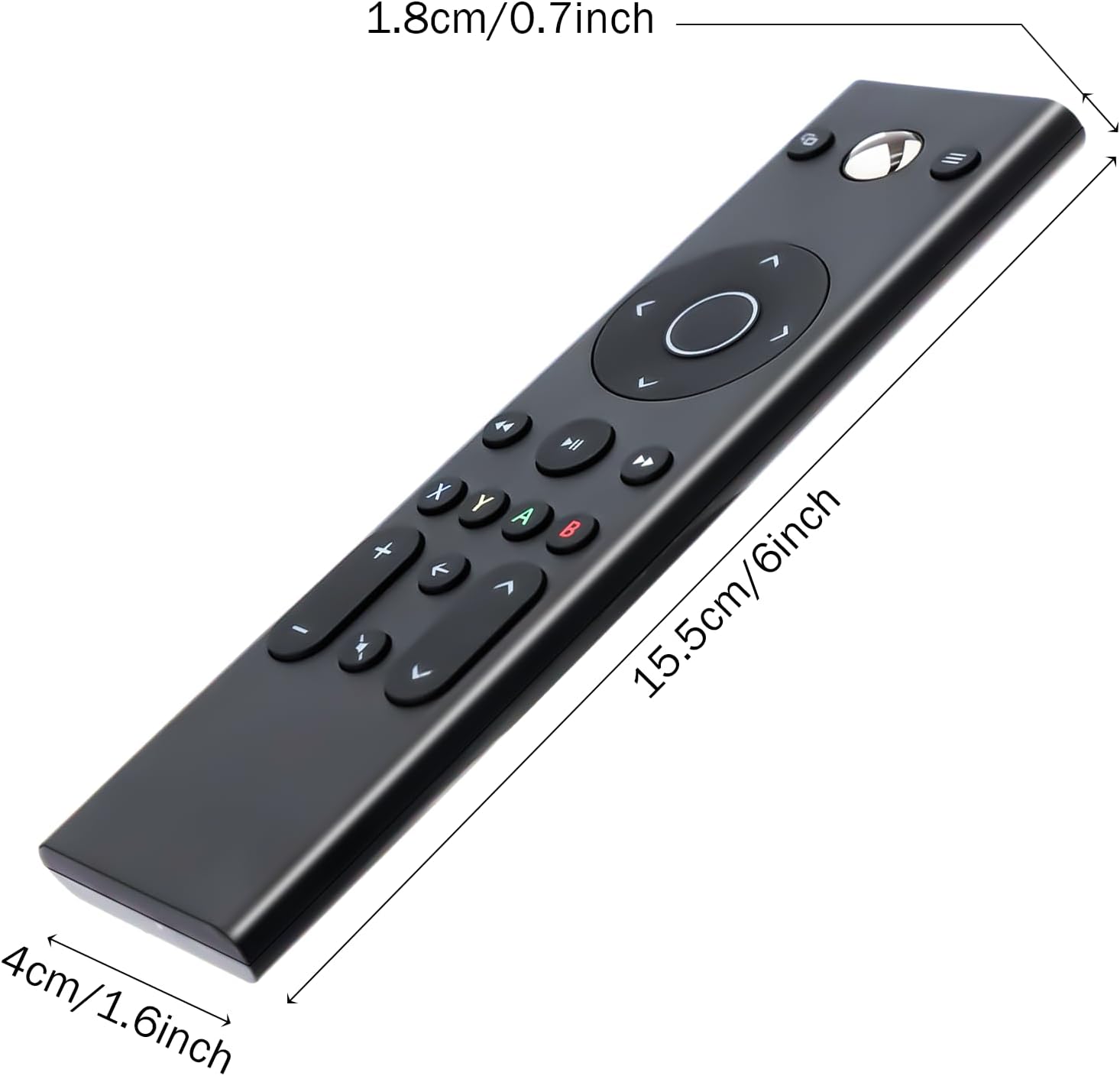 Pilot multimedialny do konsoli Xbox One i Xbox Series X|S (czarny)