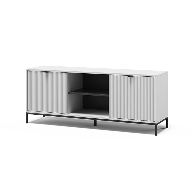 Vicco Szafka dolna Eliza, Biały, 150 x 60 cm z 2 drzwiami