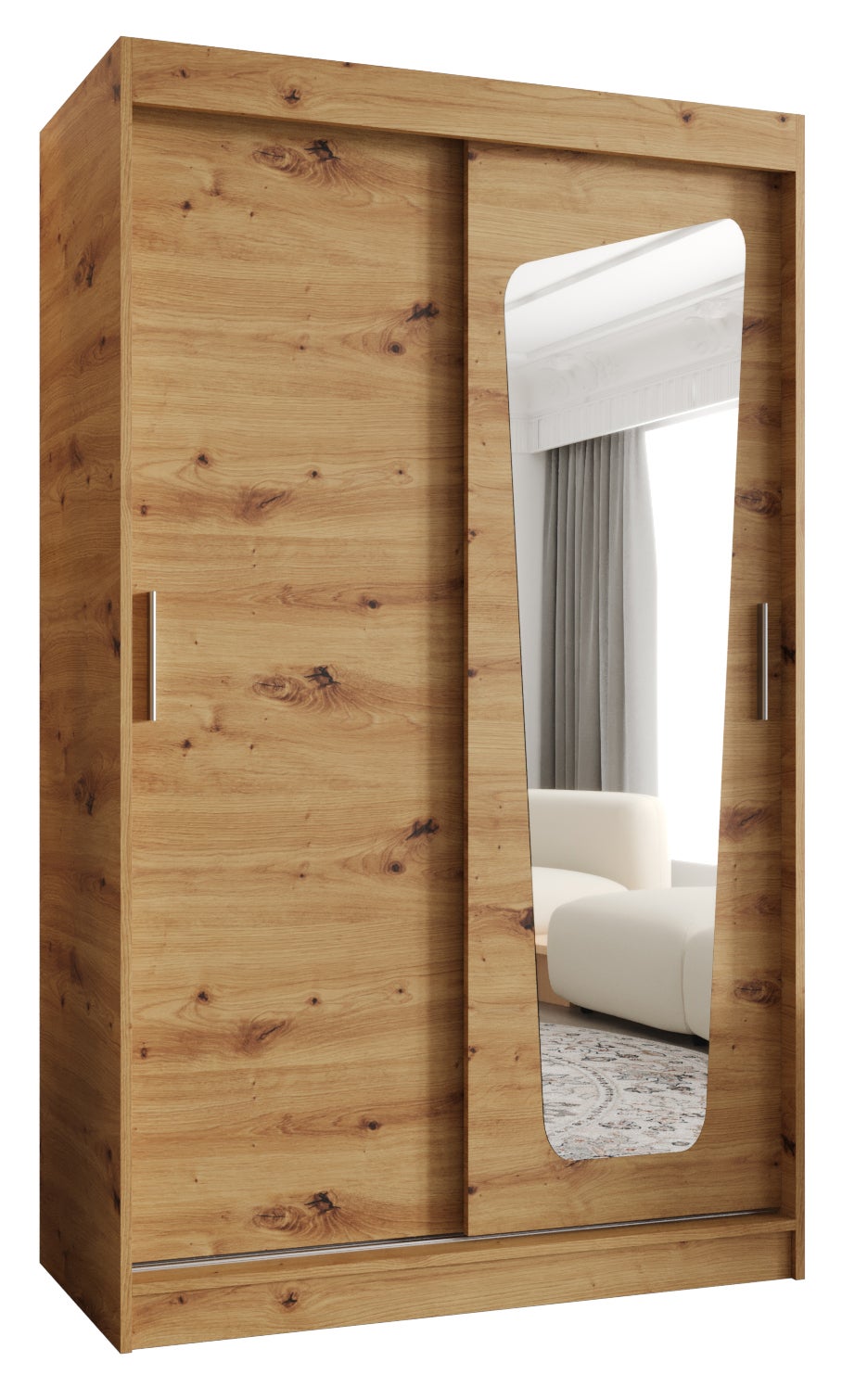 Szafa przesuwna garderoba MOKA 120 x 62 x 200 cm Artisan