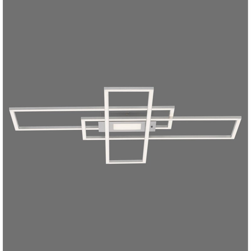 Spring Asmin Asmin Zintegrowana lampa sufitowa LED Semi Flush Stal 1x 45W LED 2700-5000K Ściemnialna