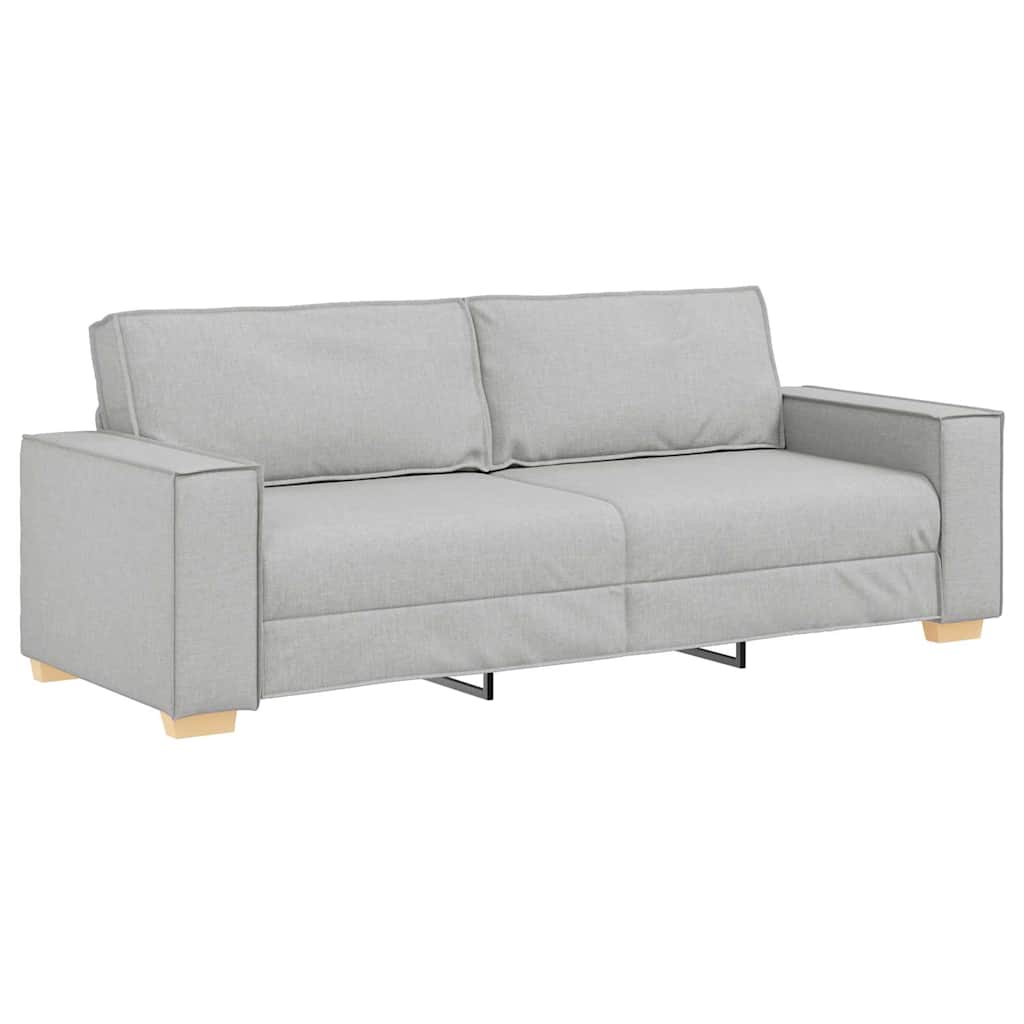 Sofa 3-osobowa Cloud Grey 220x78x84 cm Tkanina