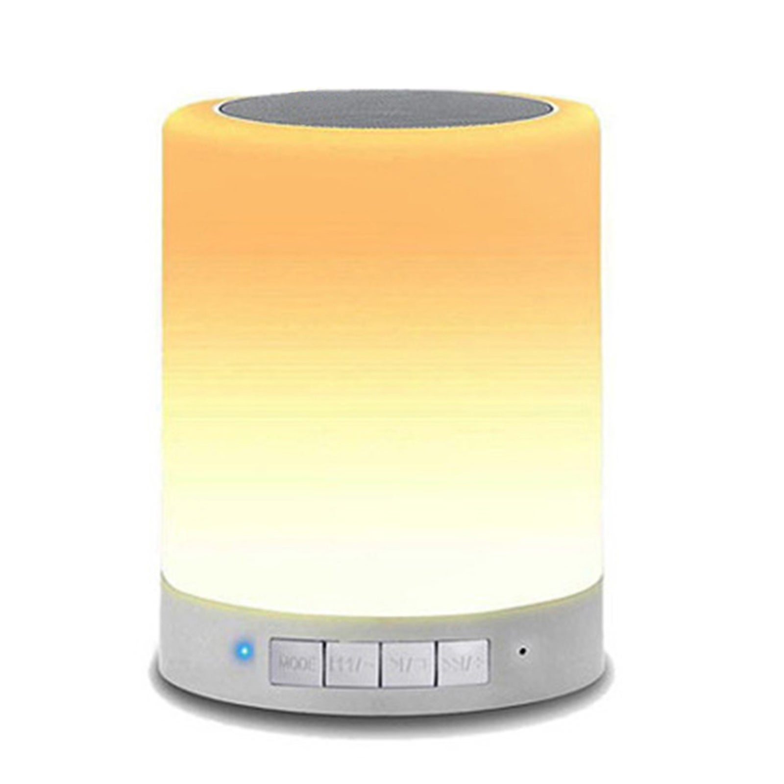 Lampa dotykowa z głośnikiem Bluetooth 3W, przenośna lampka nocna do sypialni dla dorosłych i na kemping