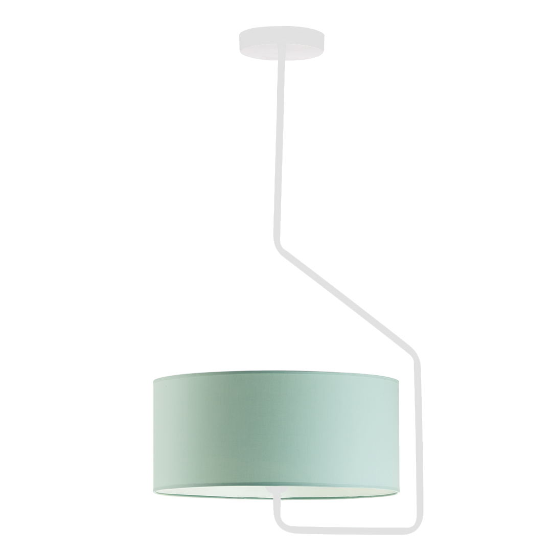 Lampa sufitowa żyrandol lampa wisząca z abażurem walec MARK