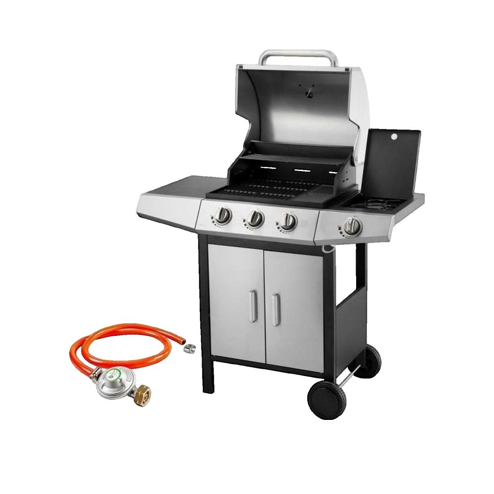 Grill gazowy Fieldmann FZG 3010 3 palniki i palnik boczny