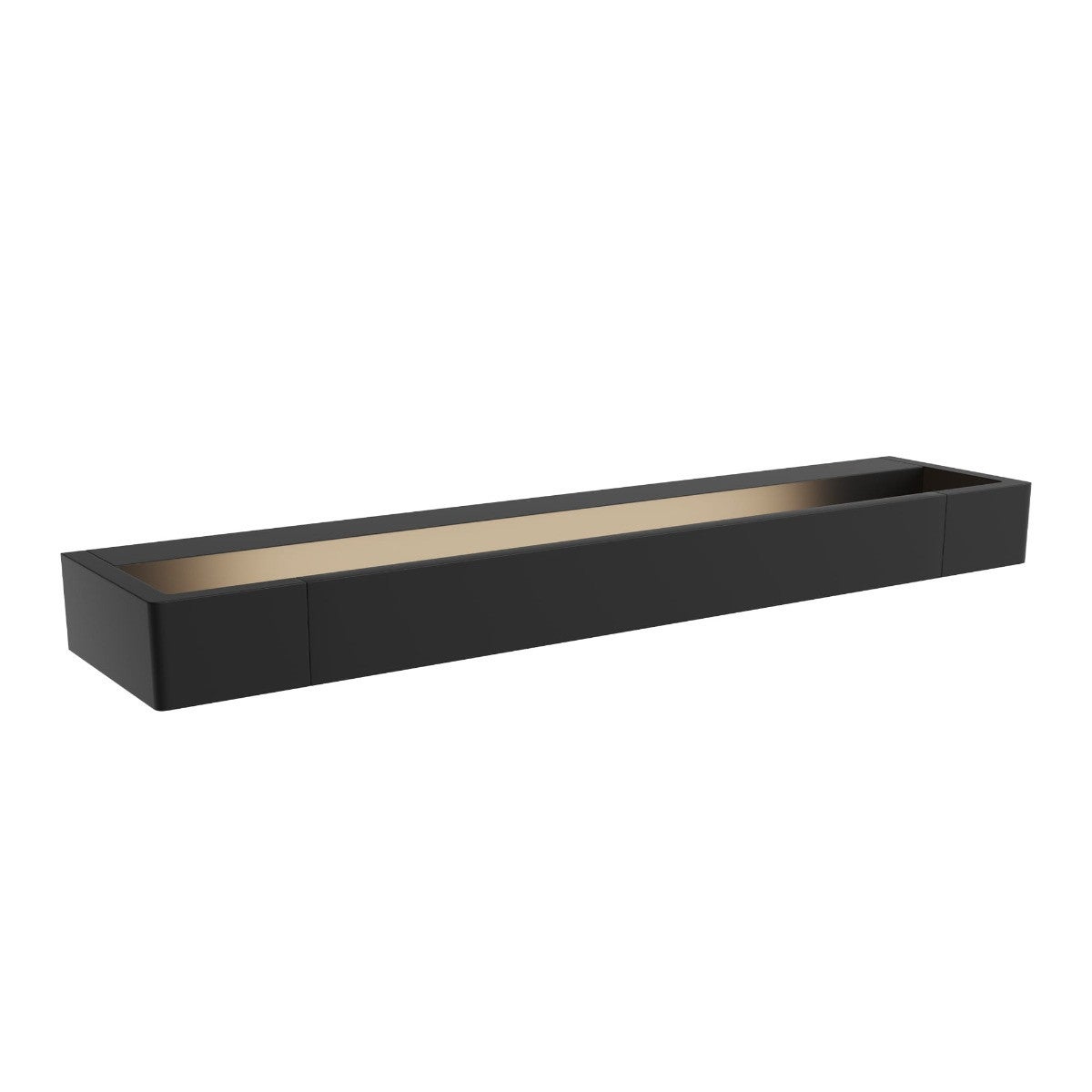 Kinkiet ścienny Flink czarny LED 12W 3000K 960lm wym: 4 x 45 x 10 cm aluminium IP44 Maxlight