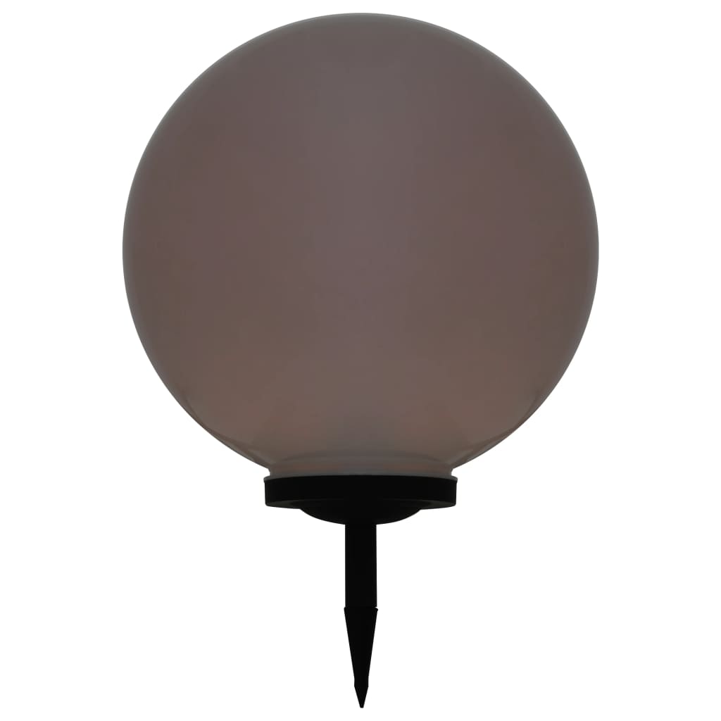 Kulista lampa solarna na zewnątrz, LED, 50 cm, RGB vidaXL