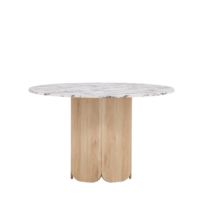 Tekla stół do jadalni Ø120cm naturalny.