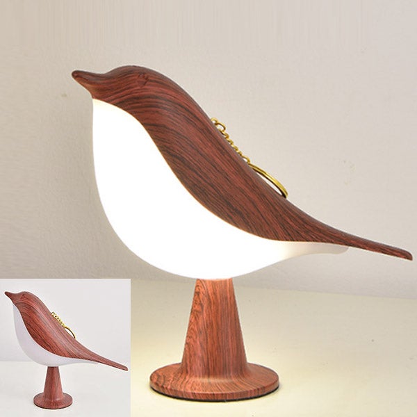 Lampka nocna sterowana dotykowo, piękna lampka LED w kształcie ptaka, lampka nocna zapachowa, dekoracyjna lampka nocna (lampa aromatyczna)