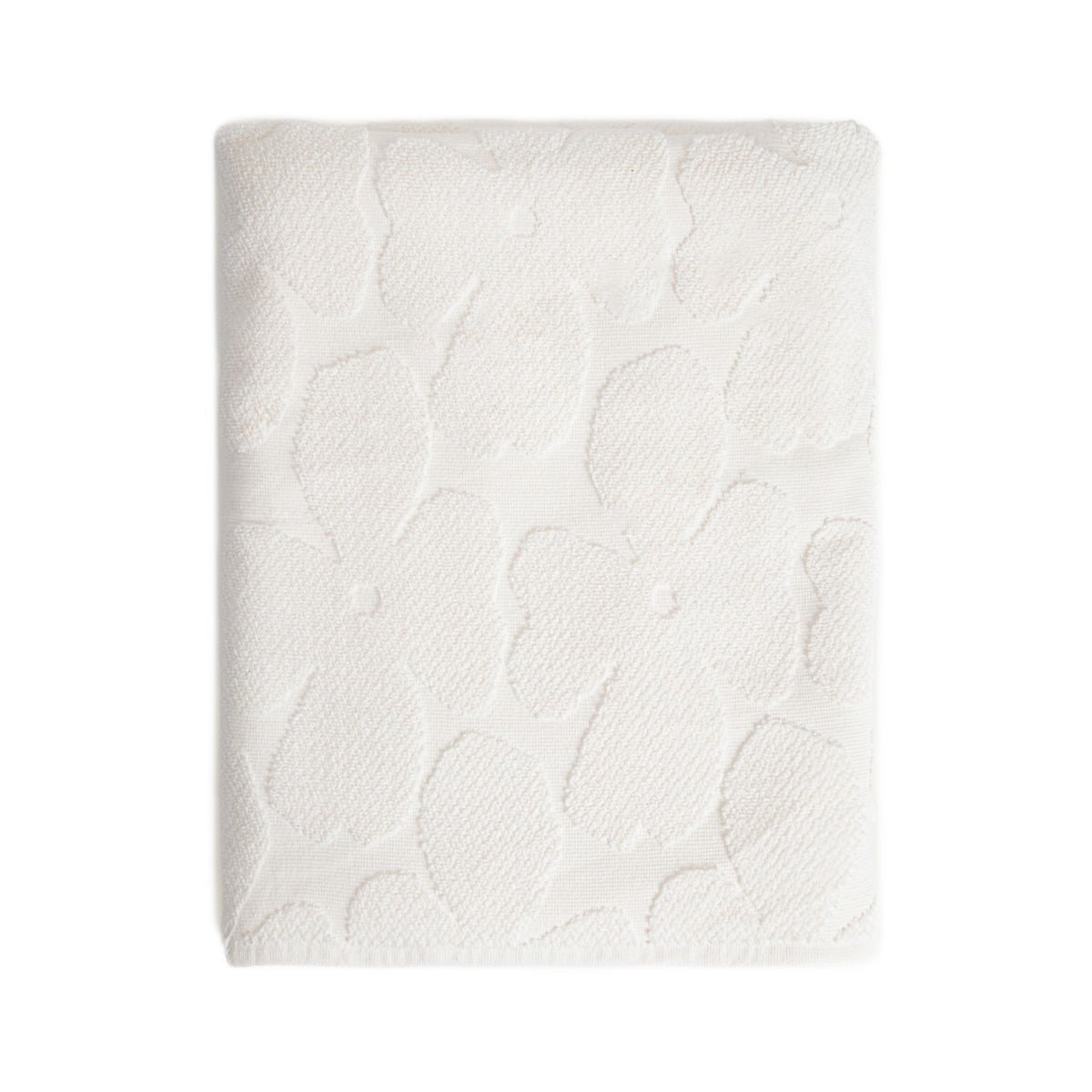 Ręcznik FLORES ecru żakardowy 100x150 cm HOMLA