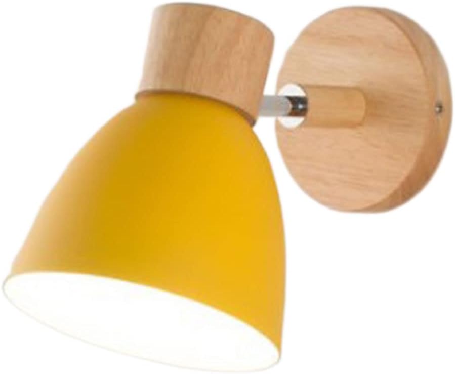 Nowoczesna lampa ścienna, stonowana żółta obudowa, gwint E27, idealna do salonu, przedpokoju i balkonu. Żarówka nie jest dołączona.