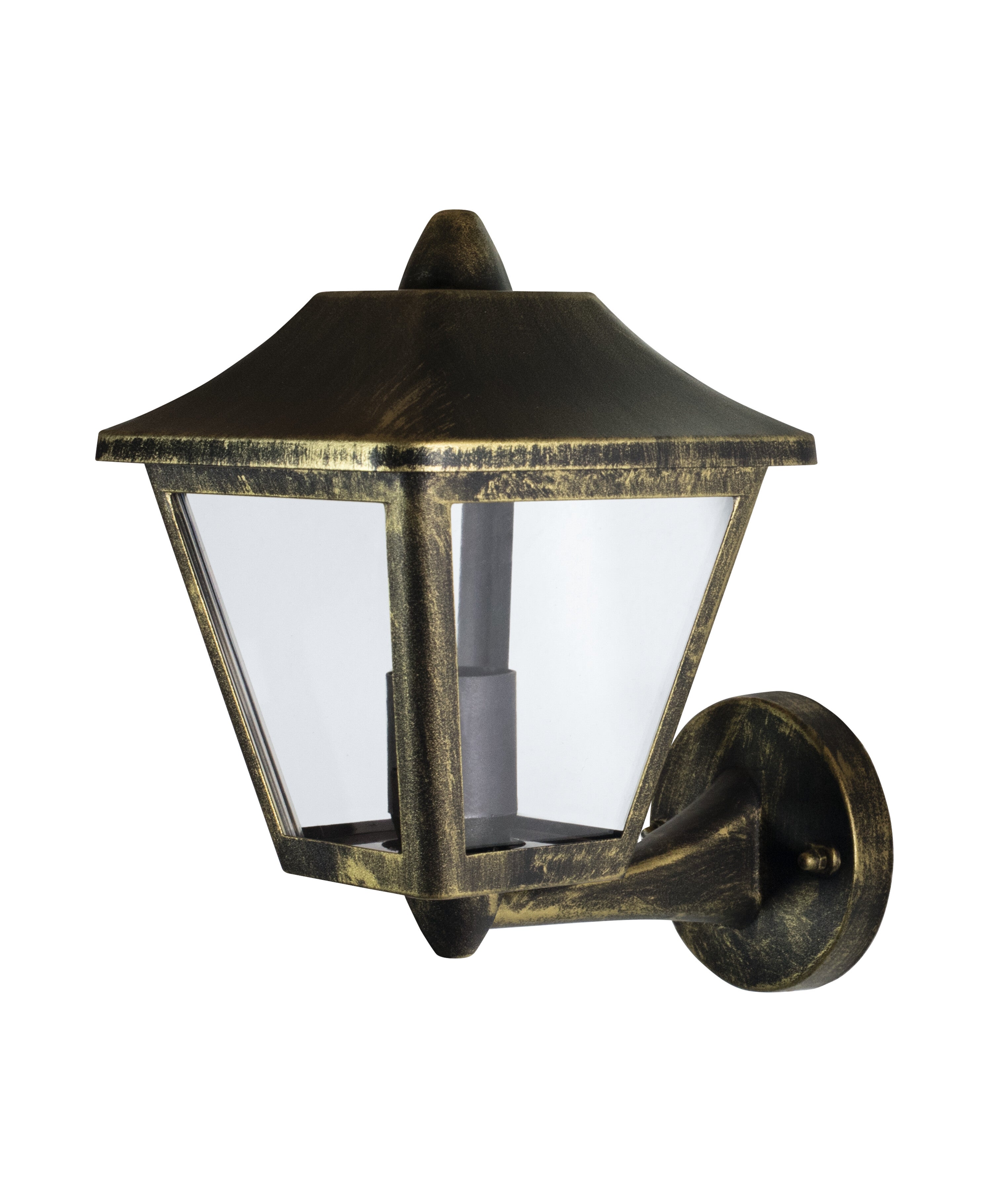 OSRAM ENDURA kinkiet aluminiowy czarno-złoty do użytku zewnętrznego, IP44