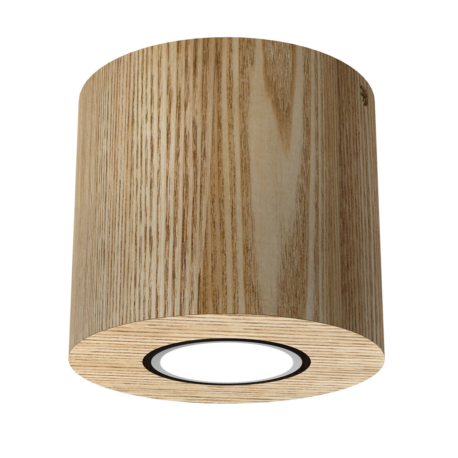 Reflektor sufitowy Spot Downlight wood jasne drewno 1xGU10x8W wym: 9 x 10 x 10 cm IP20 Luminex