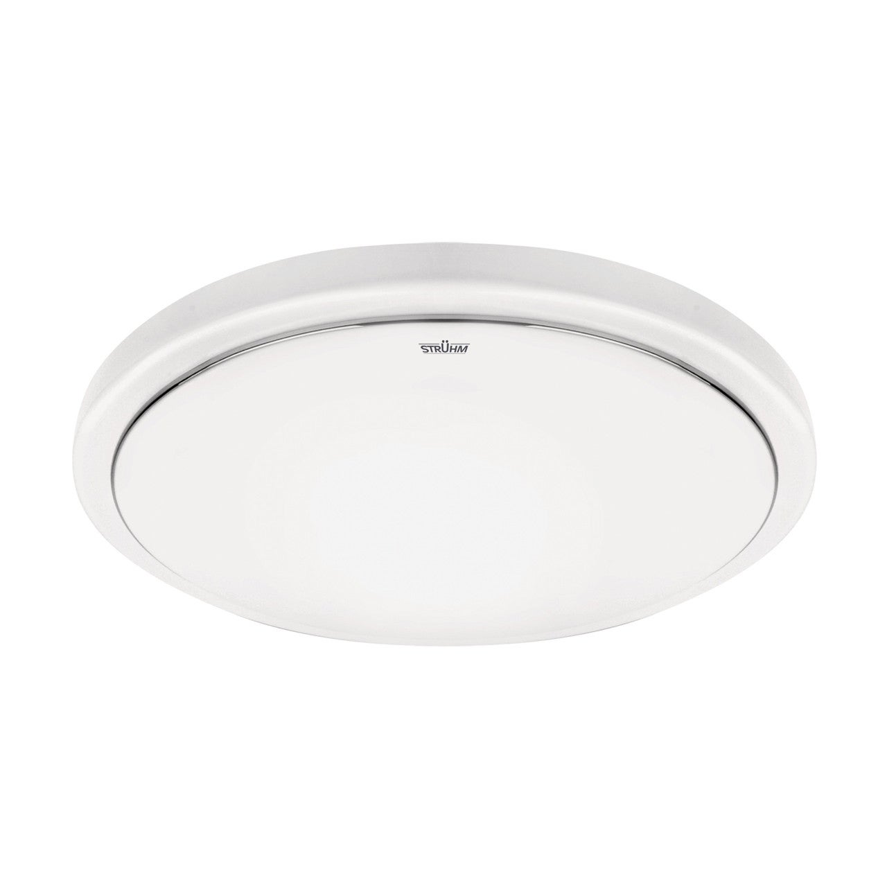 Plafon Sola okrągły biały LED 18W 4100K 1235lm z czujnikiem ruchu wym: 6,3 x 29 cm IP44 tworzywo sztuczne Struhm