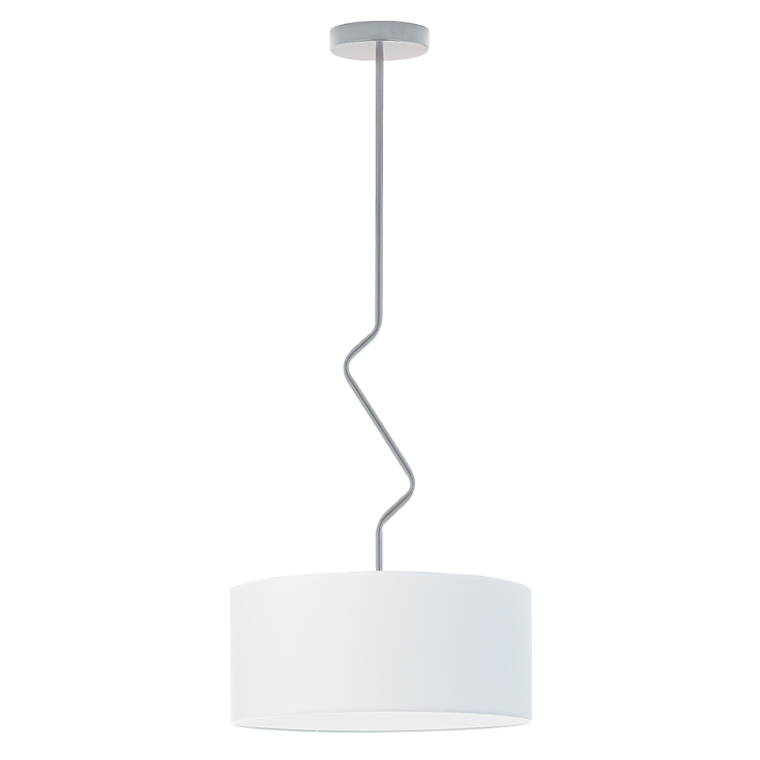 Lampa sufitowa żyrandol lampa wisząca z abażurem walec VESSO