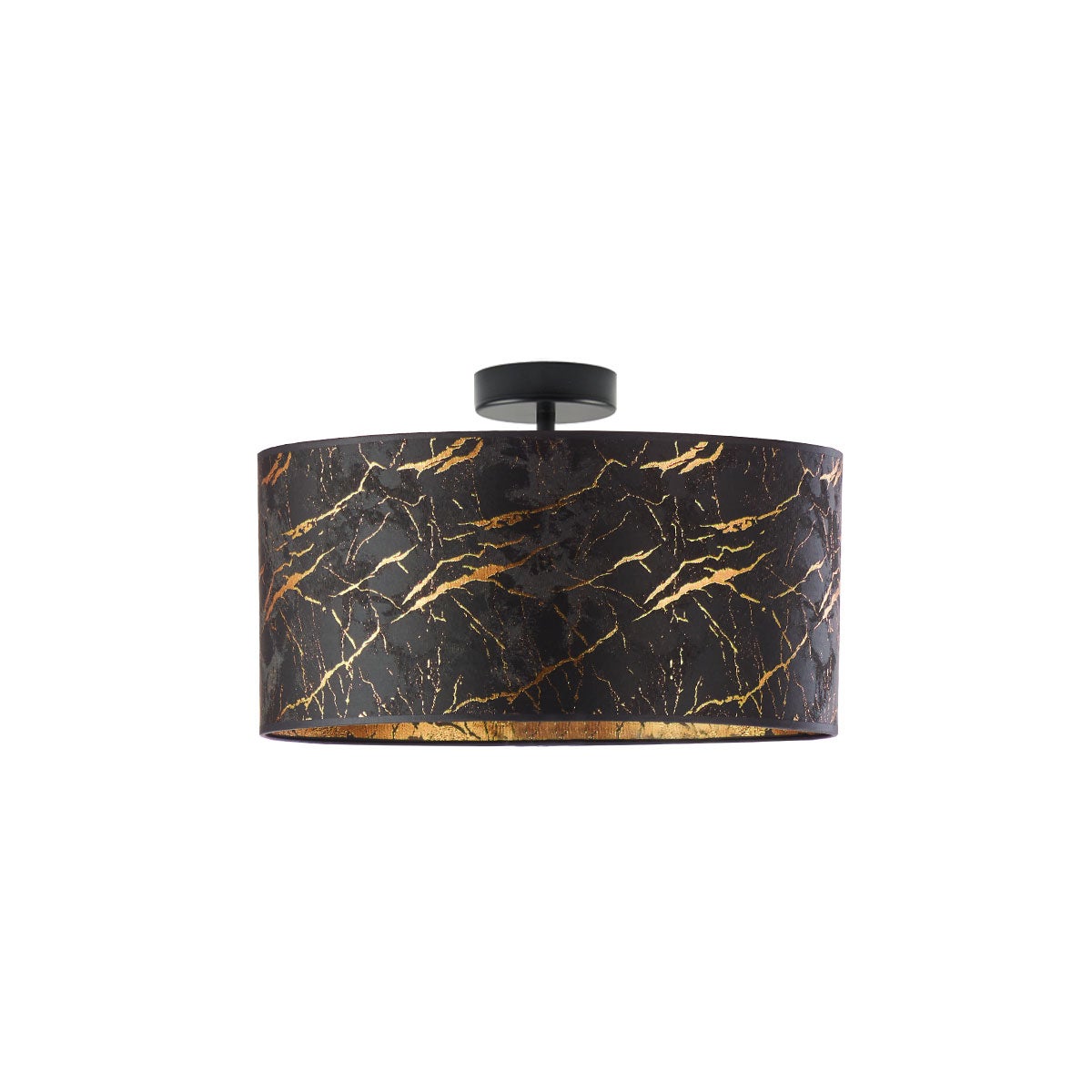 Lampa sufitowa żyrandol plafon z abażurem walec 40 cm BLUES