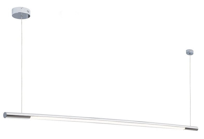 Lampa wisząca ORGANIC LED 26W Ciepła biel 2210lm chromowana wym: 150 x 150 x 2 cm Maxlight