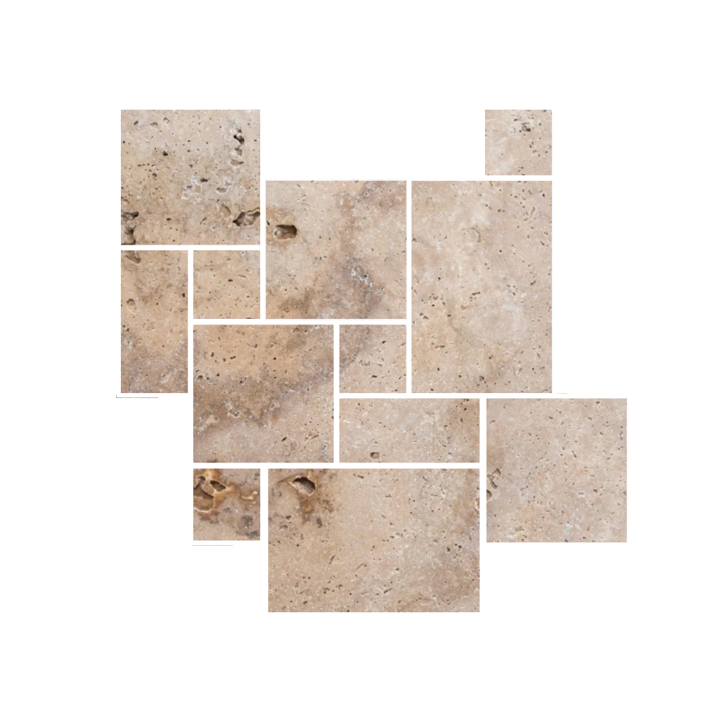 Trawertyn Antique Mix Roman Opus 1kpl= 0,742m2 | Komplet Rzymski