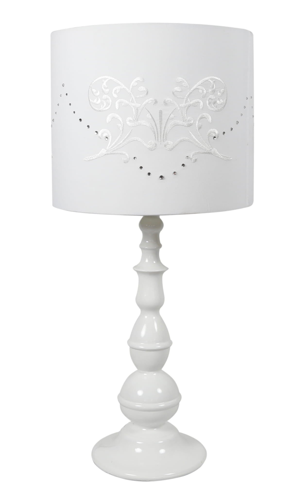 Lampa stołowa Candellux LANS 41-53855 biała
