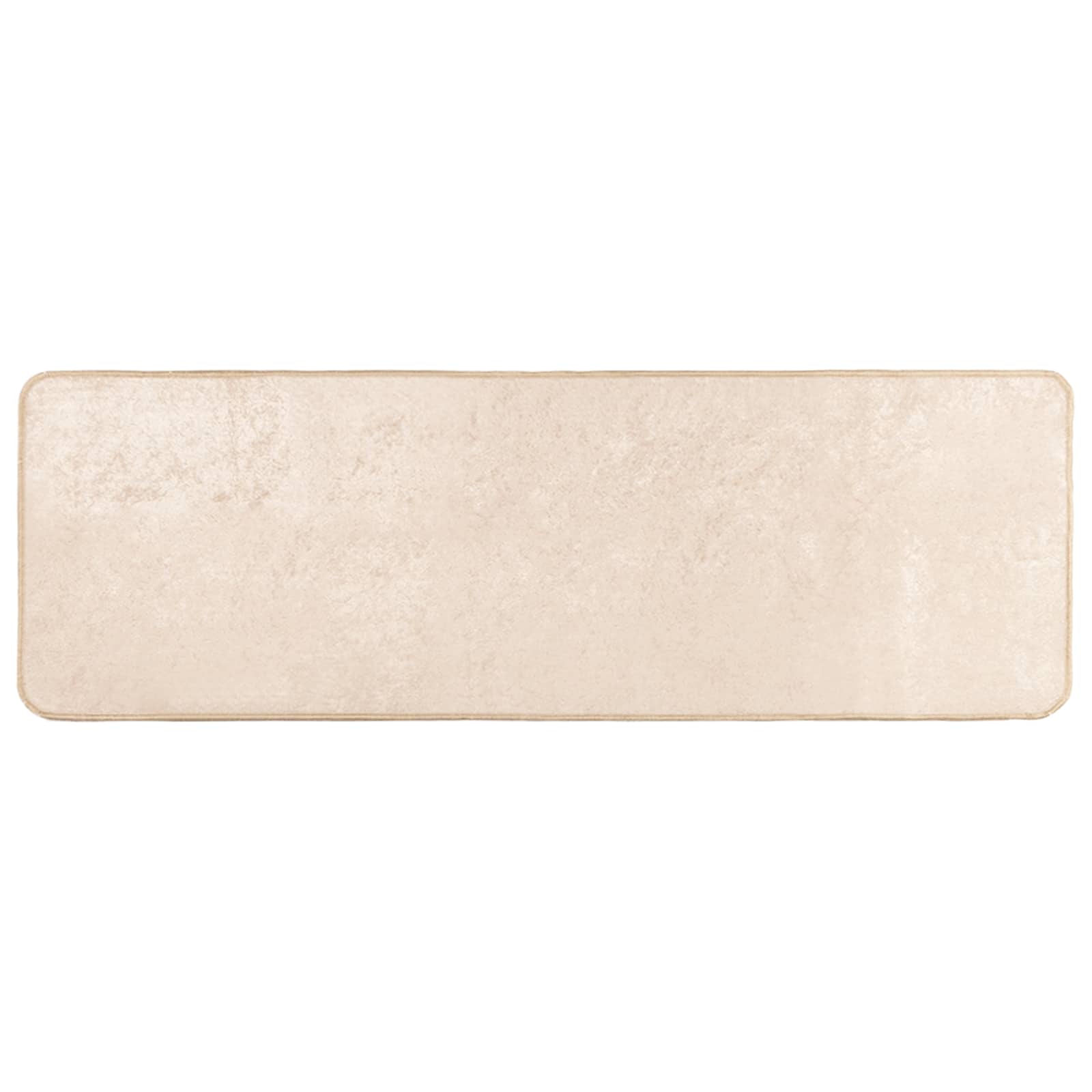 Chodnik dywanowy MARSA Kremowy 50 x 150 cm Poliester i PVC