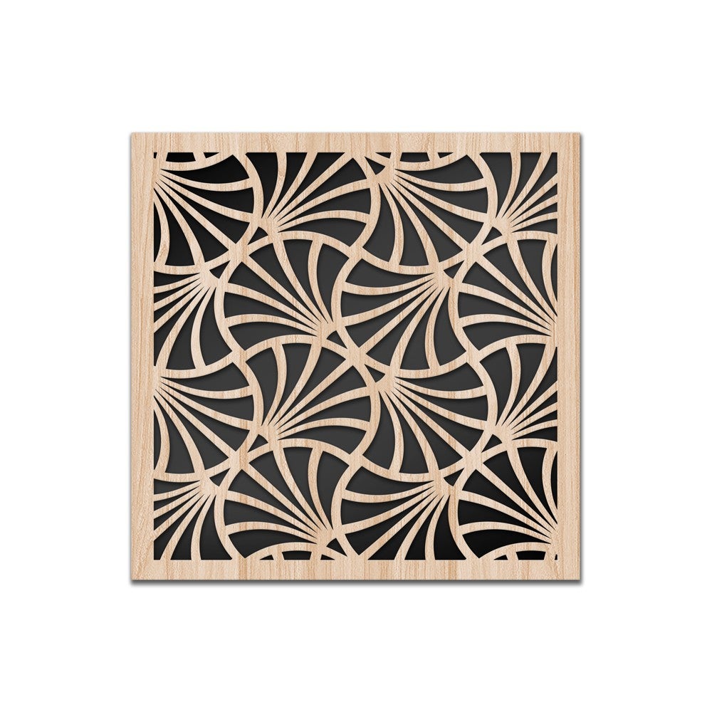 DZWONKI - LASERCUT Kompozyt drewna i PCV Malowanie dekoracyjne 60x60 cm