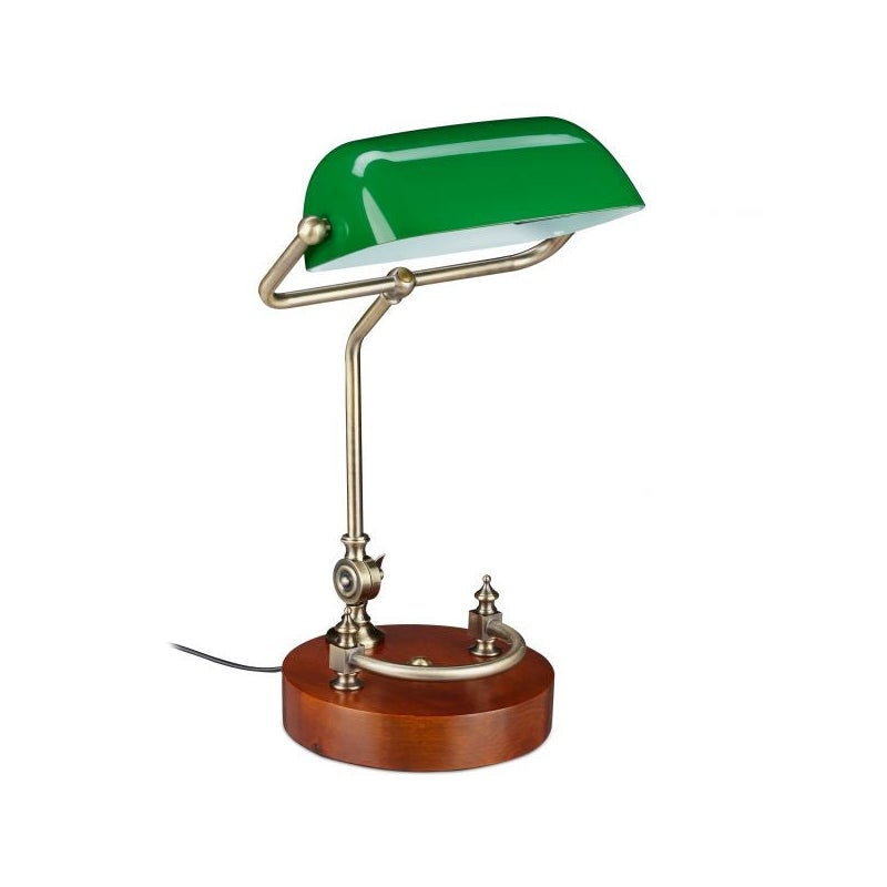 Lampa Bankiera z zielonym ekranem