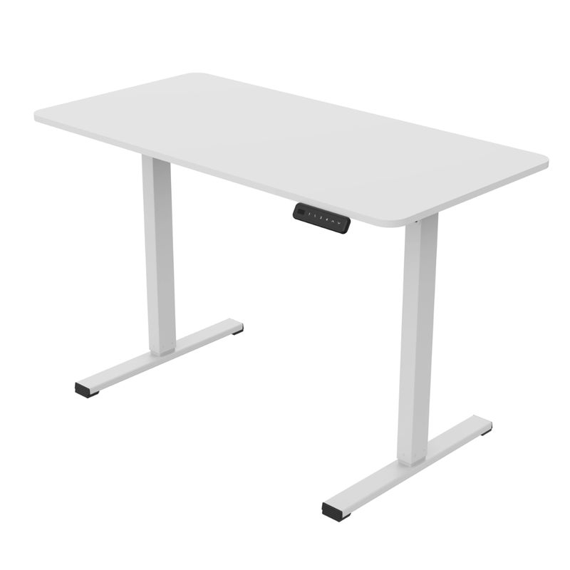 Biurko elektryczne Spacetronik Moris biały 100x60 cm