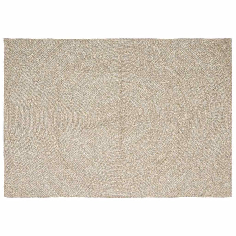 Dywany pokojowe Naturalne i białe 160 x 230 cm Juta vidaXL