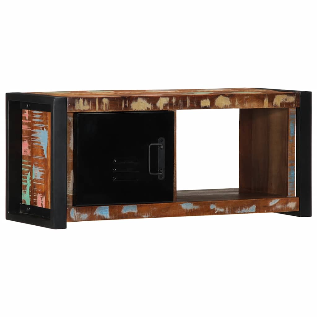 Szafka RTV 80x30x35 cm Drewno lite odzyskane