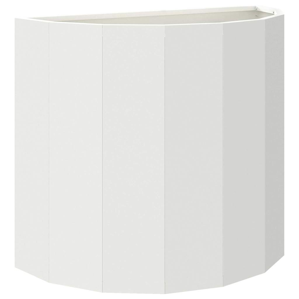 Donica Biały 60 x 30 x 50 cm Stal